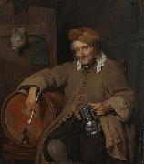 The Old Drinker Gabriel Metsu